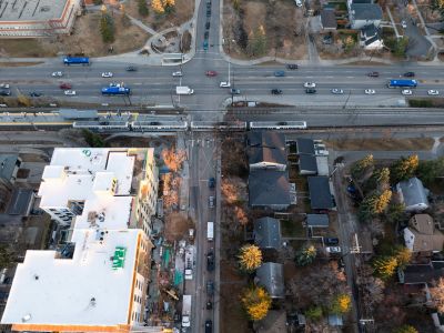 East facing - 76th ave NW and 114st Nw intersection